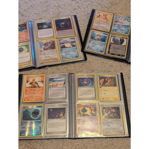 RARE 2000's Pokémon Trading Card Game Platinum 4-pocket portfolio binder - Picture 2 of 2